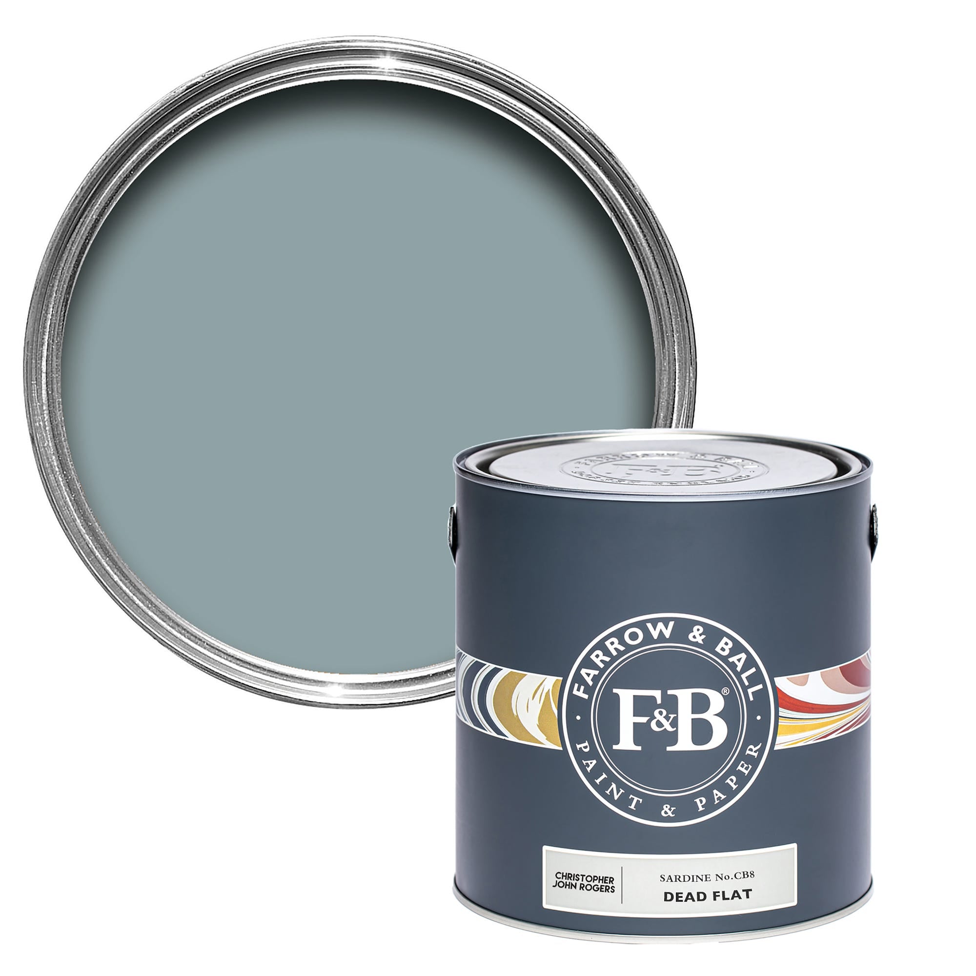 Farrow and Ball's Sardine No.CB8