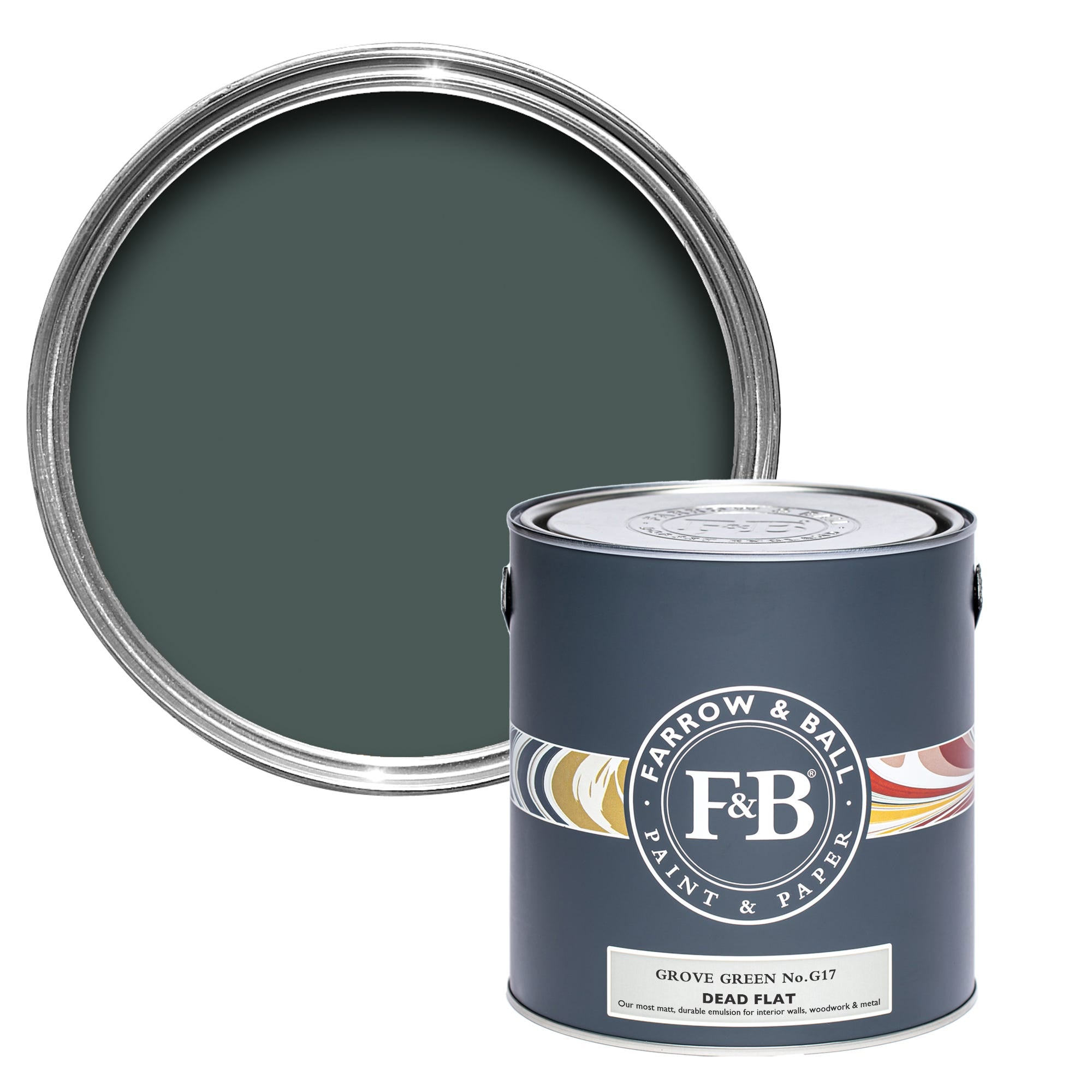 Farrow and Ball's Grove Green No.G17