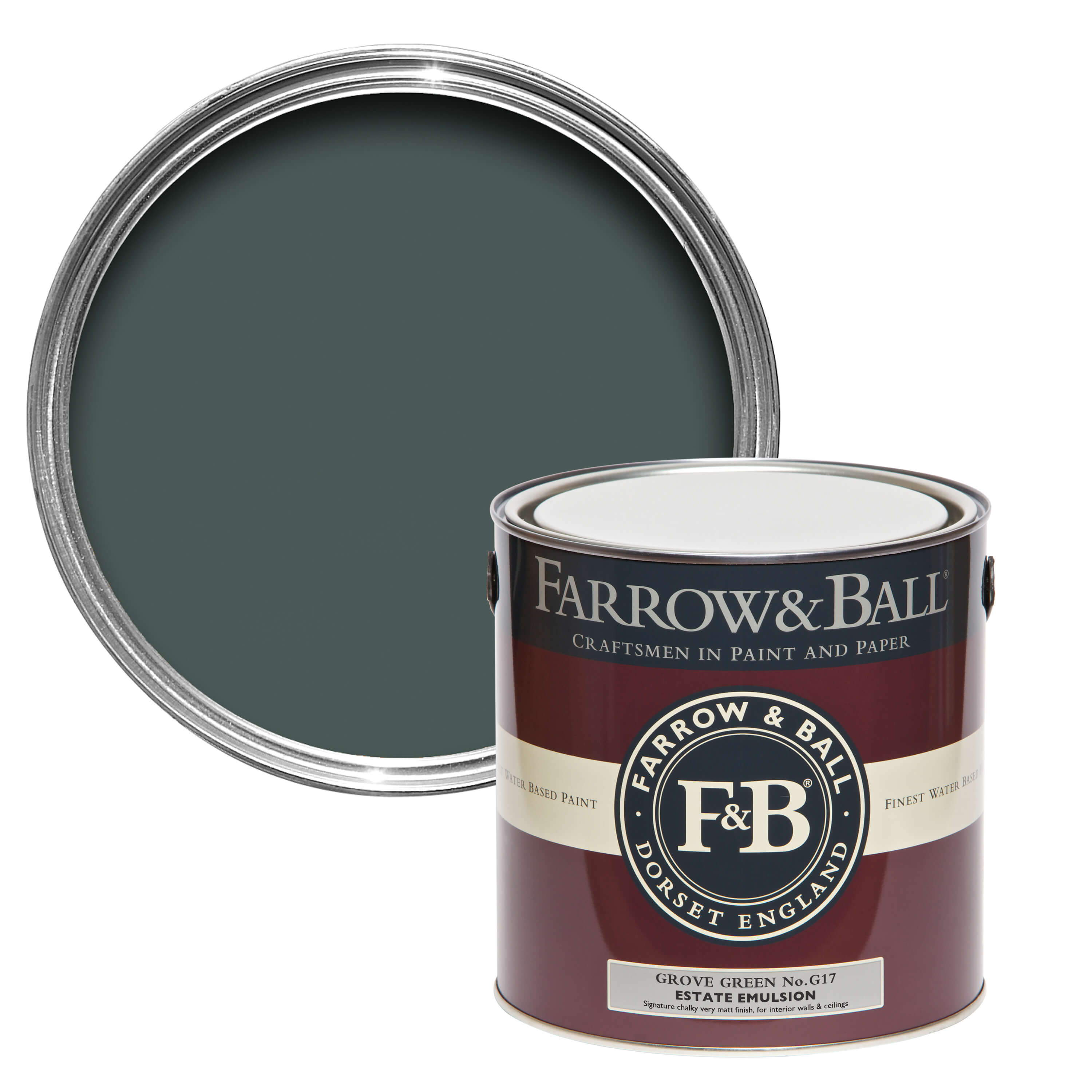 Farrow and Ball's Grove Green No.G17