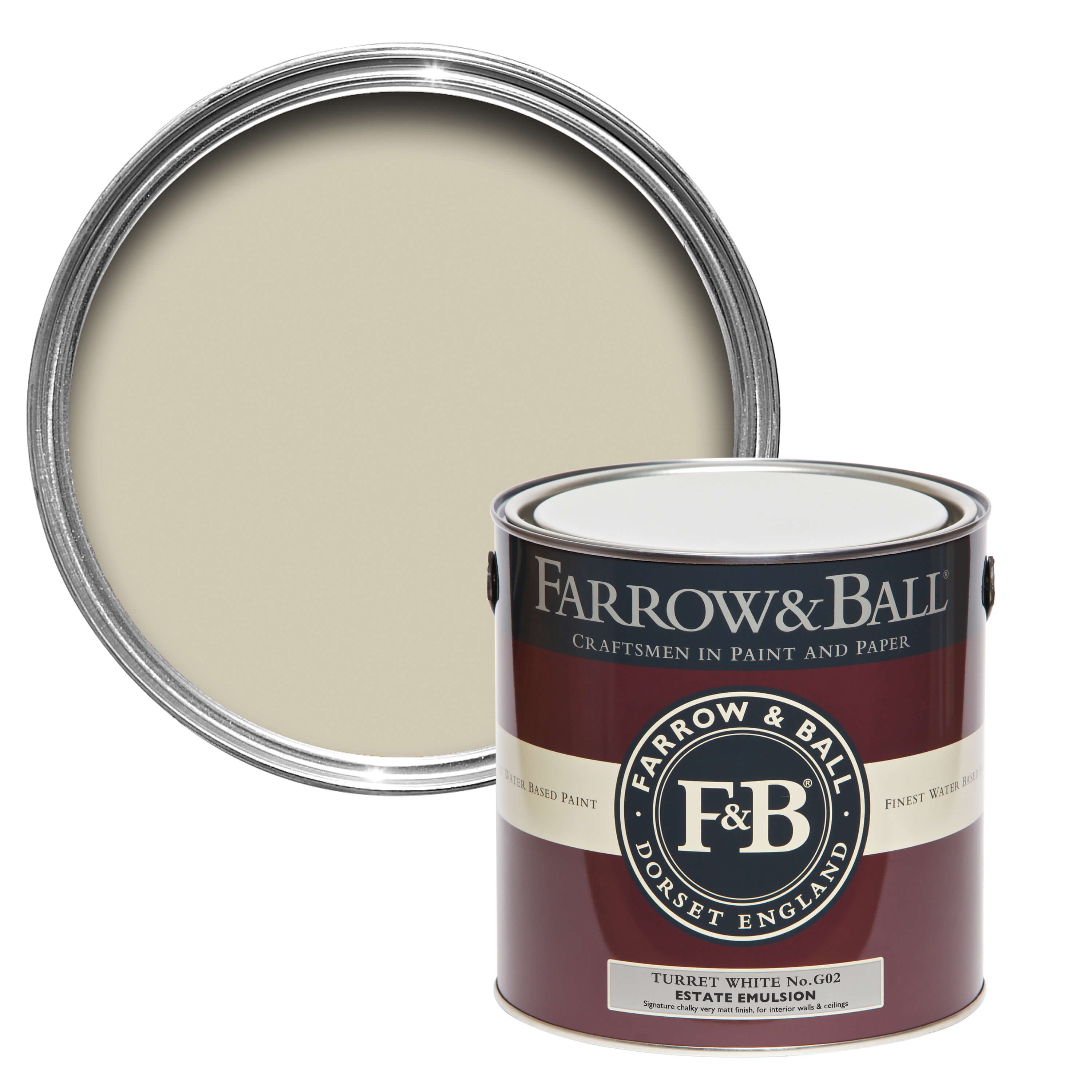 Farrow and Ball's Turret White No.G2