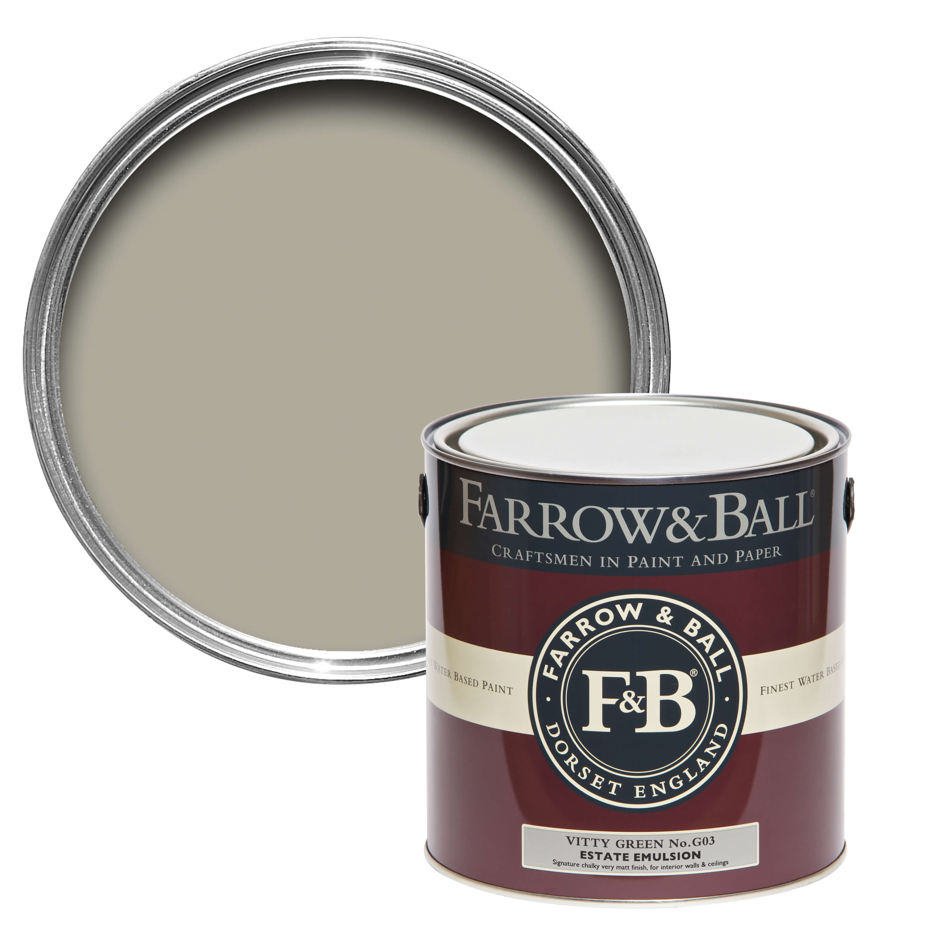 Farrow and Ball's Vitty Green No.G3