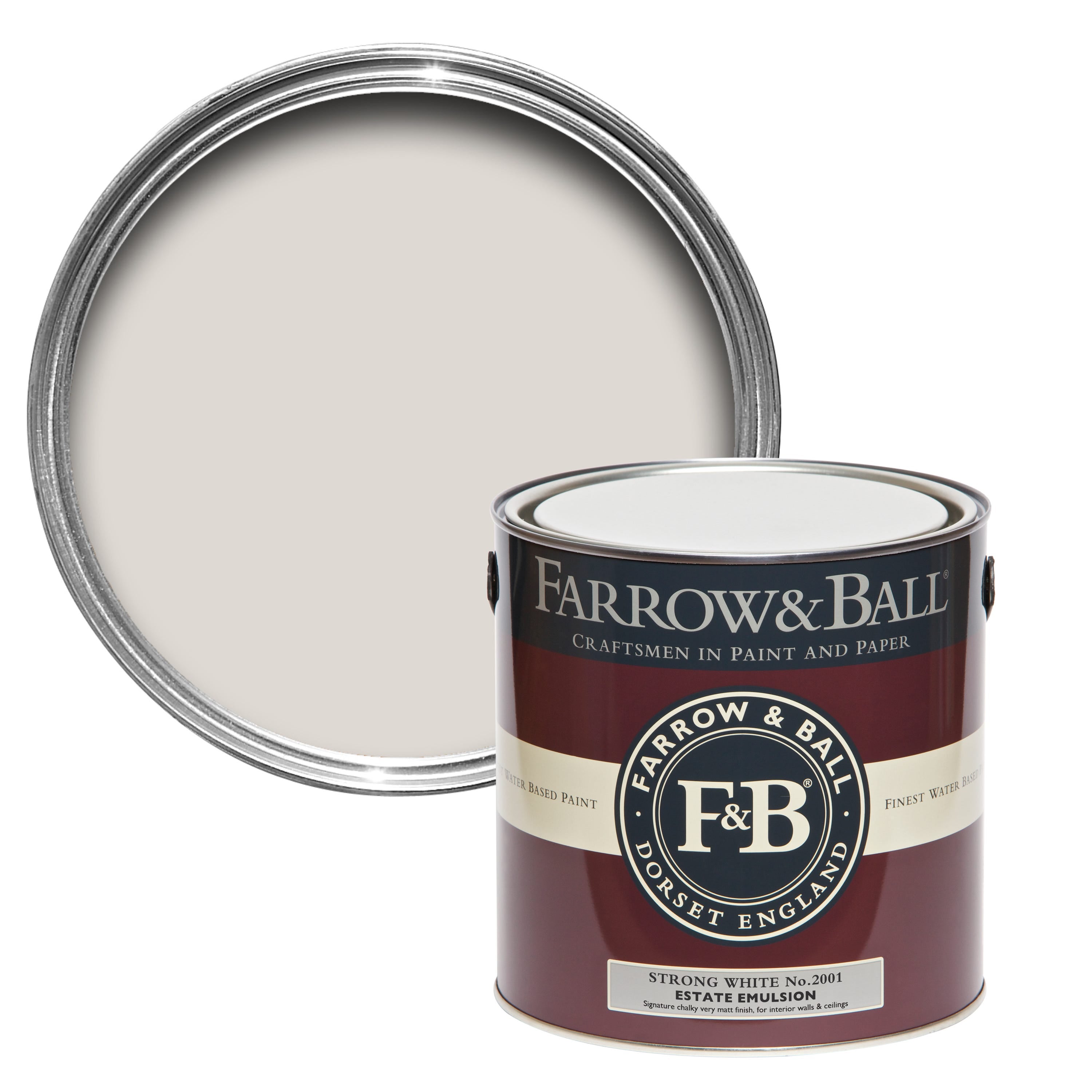 Farrow and Ball's Strong White No.2001