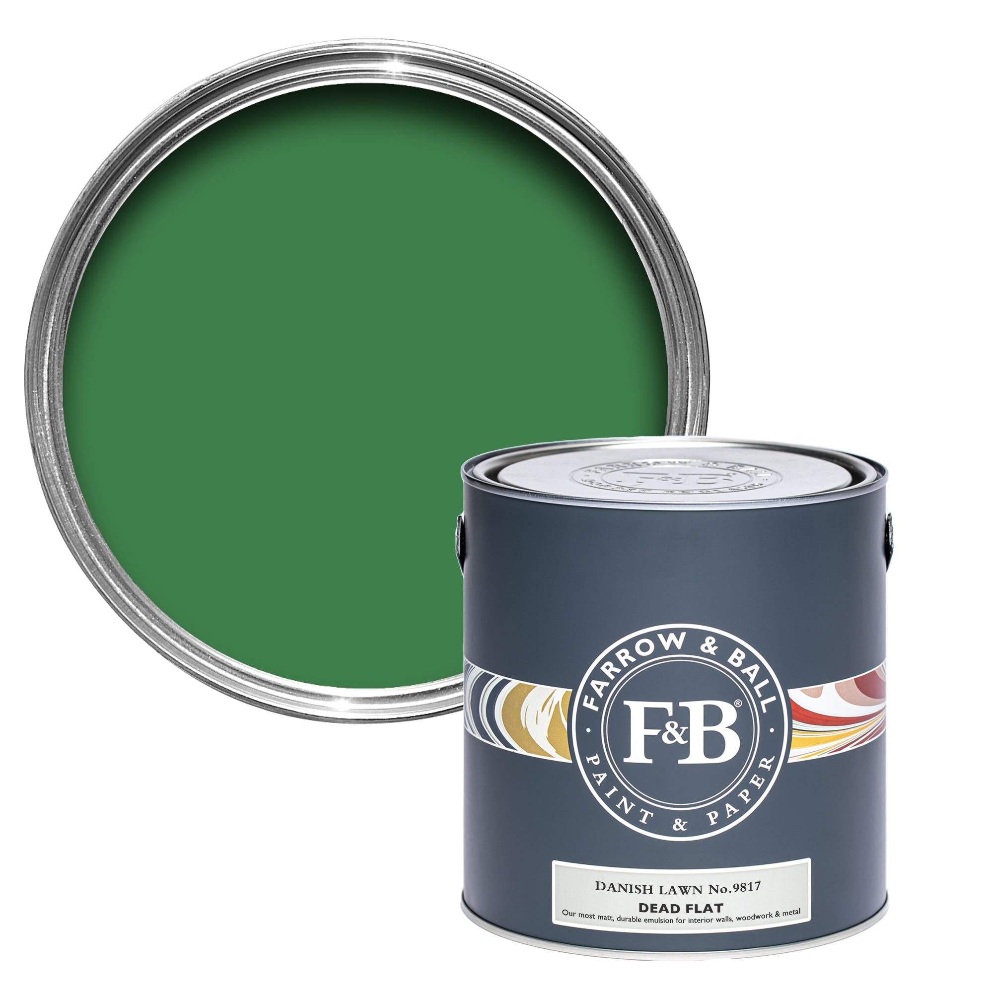 Farrow and Ball's Danish Lawn No.9817