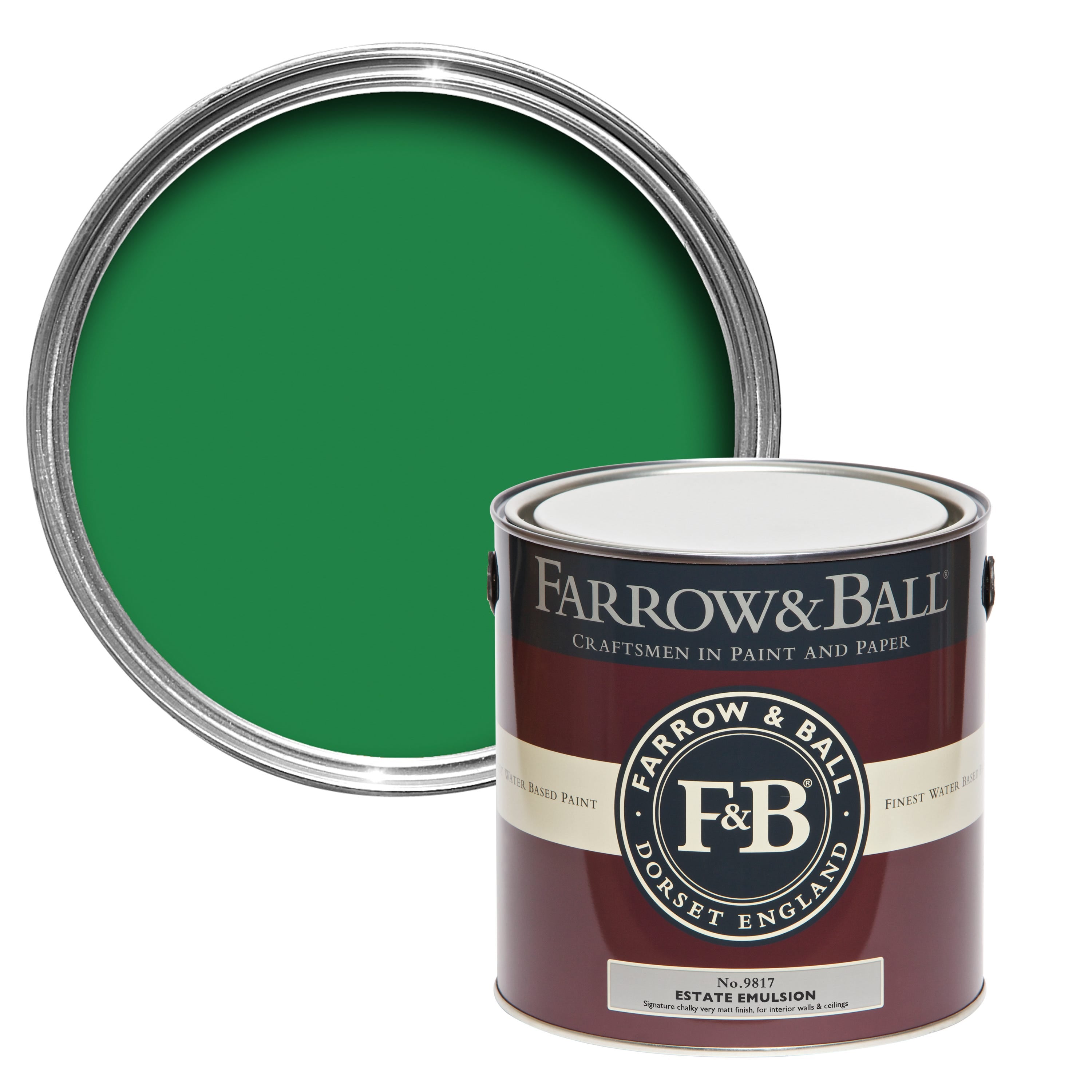 Farrow and Ball's Danish Lawn No.9817