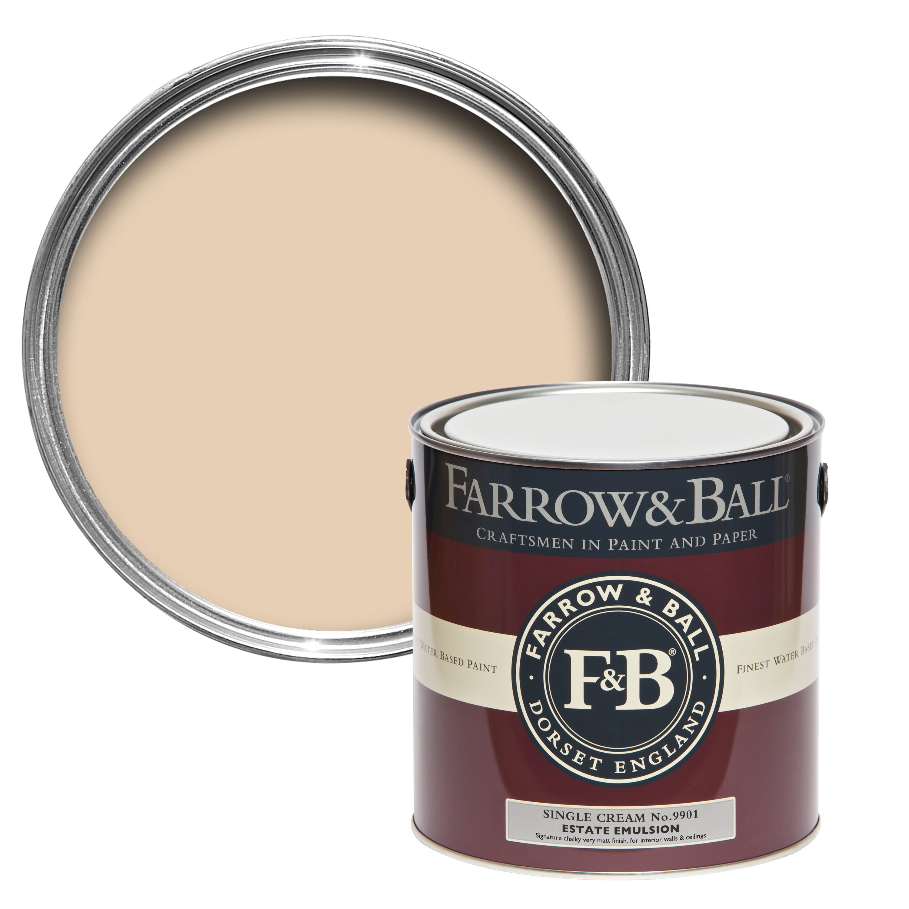 Farrow and Ball's Single Cream No.9901