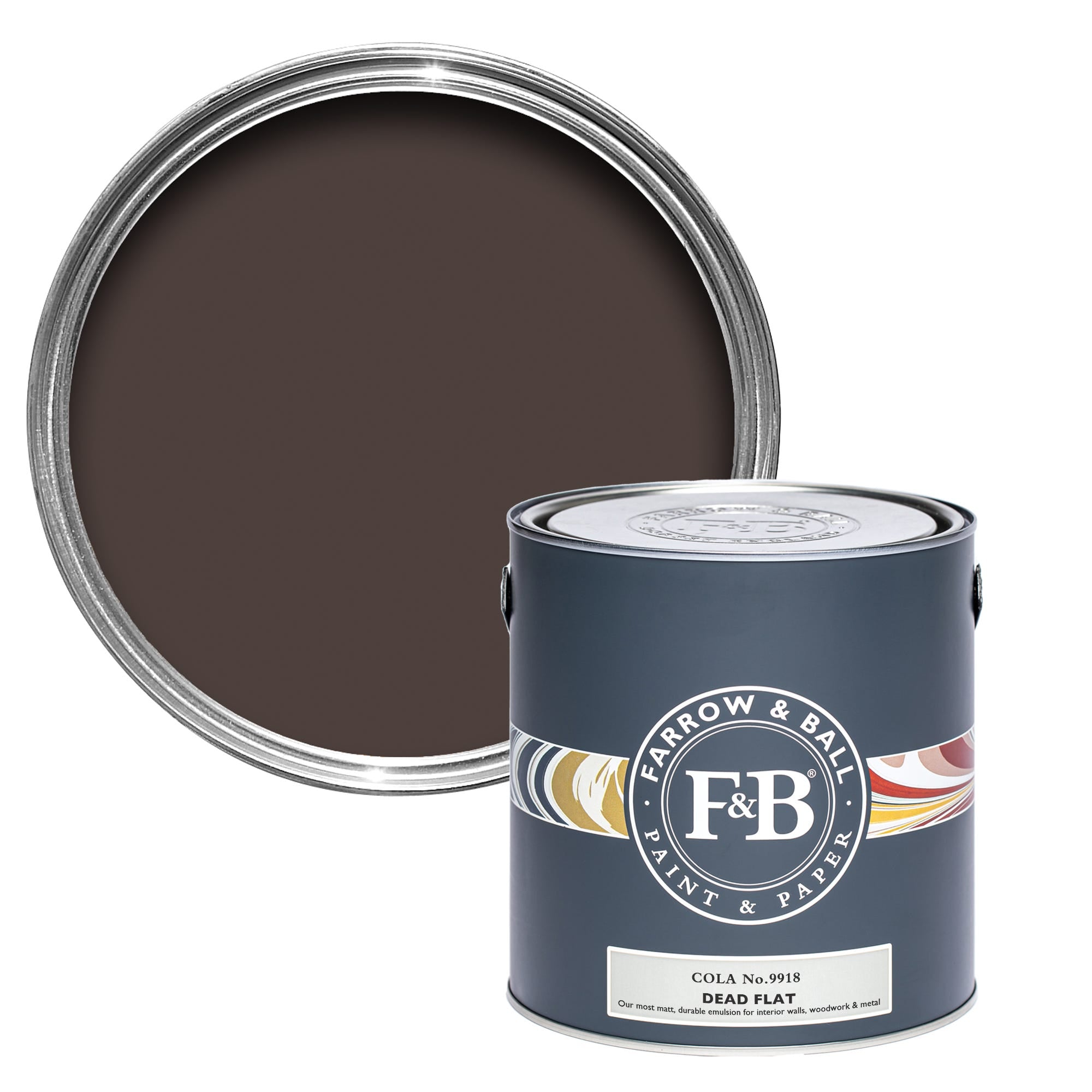 Farrow and Ball's Cola No.9918