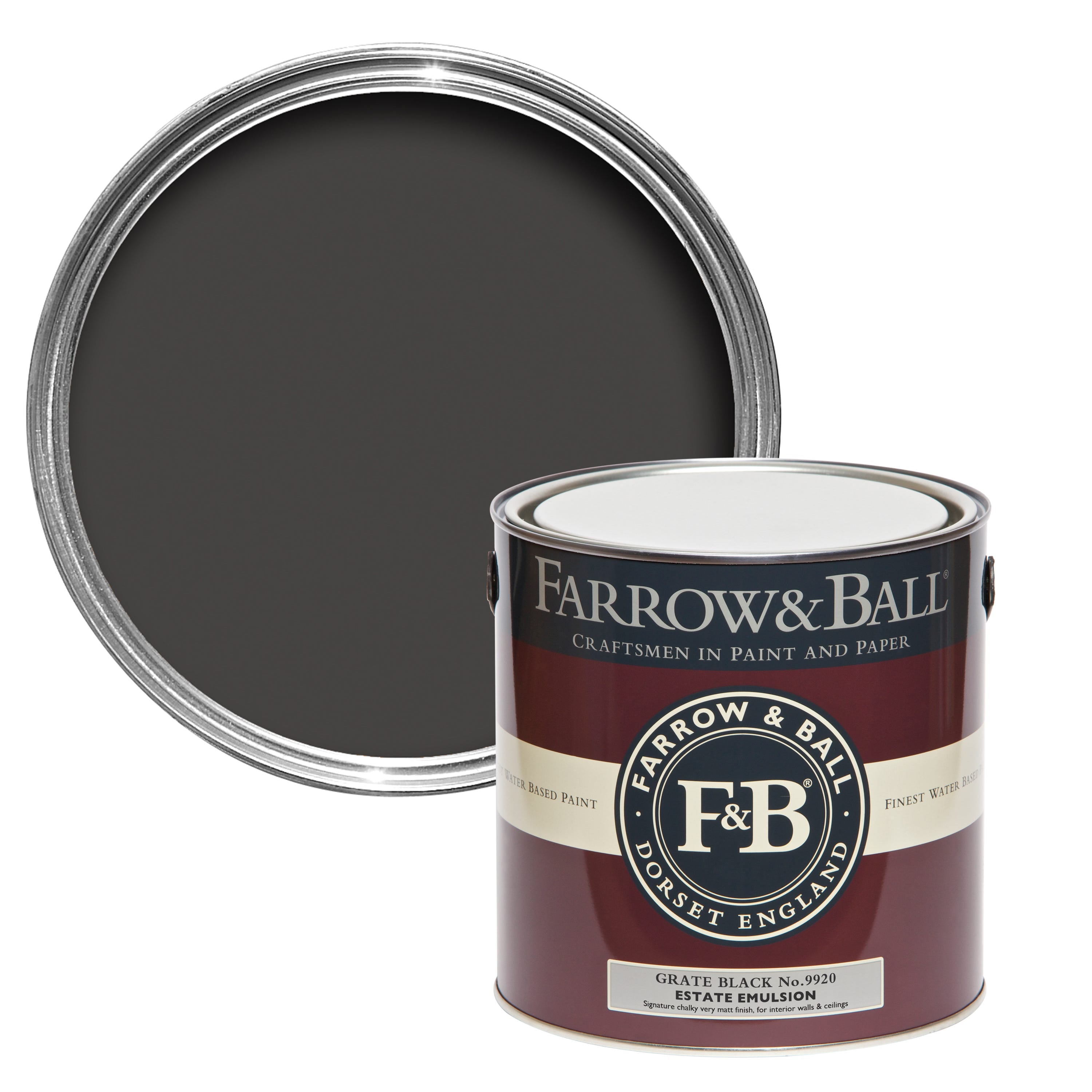Farrow and Ball's Grate Black No.9920