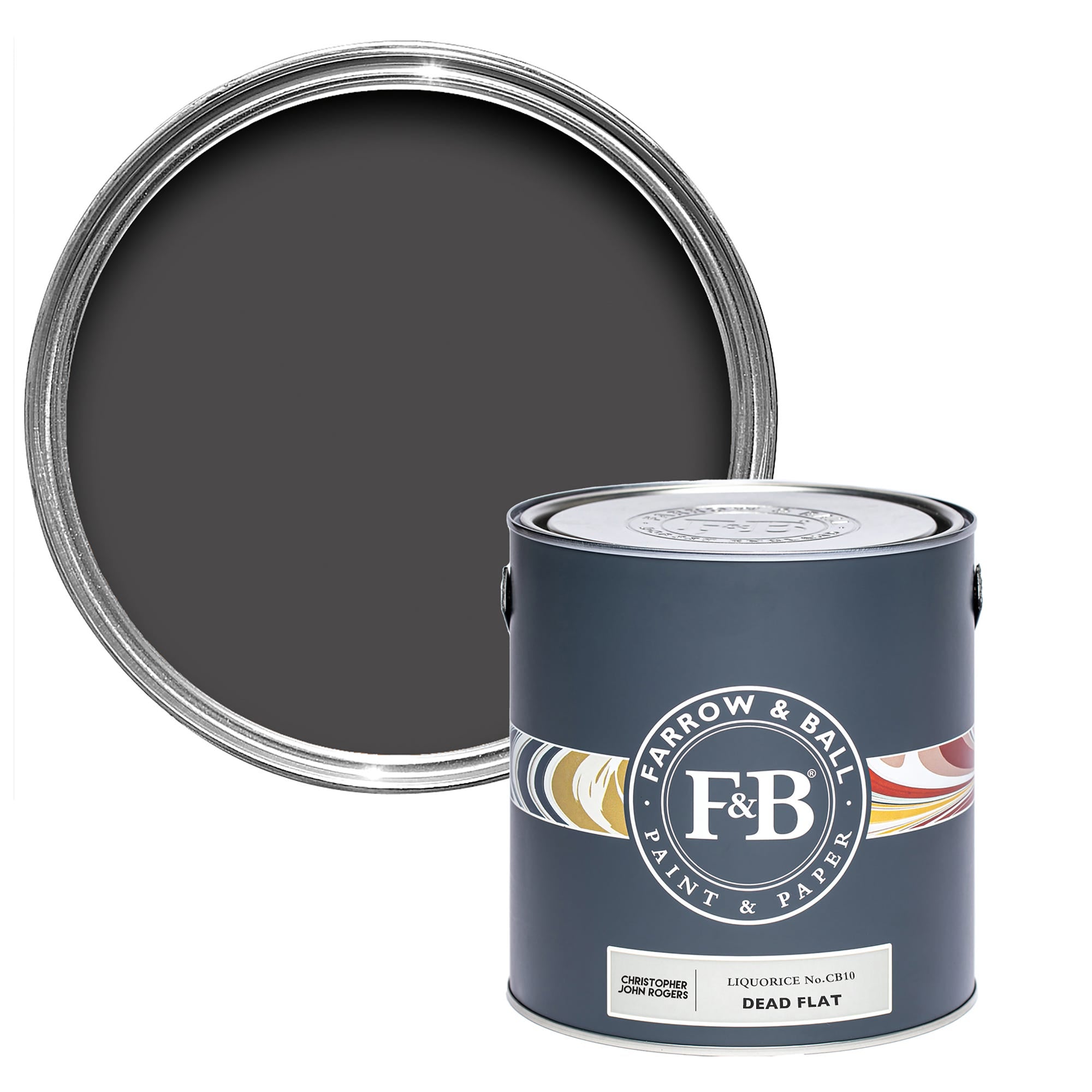 Farrow and Ball's Liquorice No.CB10