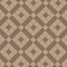 Victorian-inspired geometric tile design featuring interlocking coffee and linen squares arranged in a bold diagonal lattice pattern for a timeless yet contemporary aesthetic.  