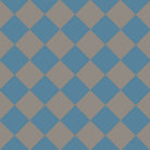 Victorian chequerboard tile design in classic blue and grey.  
