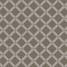 Victorian lattice tile design featuring large anthracite squares framed by pale grey diagonal bands in a crisscross pattern, accented with small grey diamonds at each intersection for added contrast and depth.