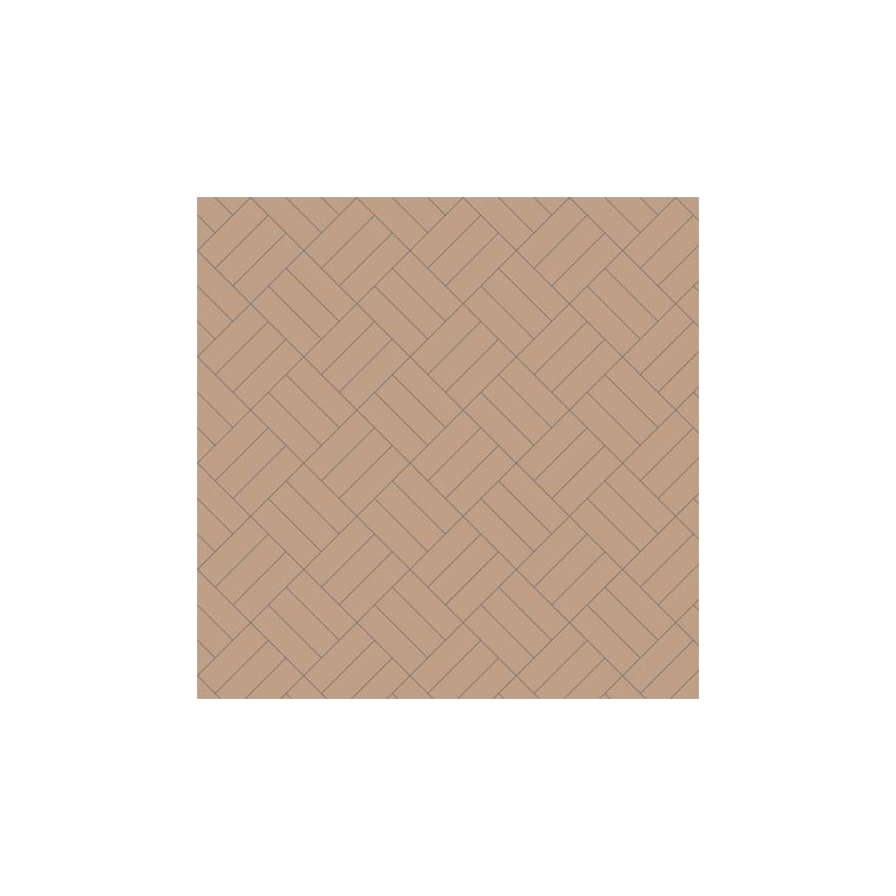 Herringbone tile pattern in linen with interlocking rectangular shapes, creating a subtle, textured design. 