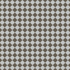 Victorian chequerboard tile design featuring Anthracite and Pearl Grey squares in a diamond layout, each tile measuring 50 mm.  