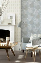 Little Greene's Cones Wallpaper in Lint