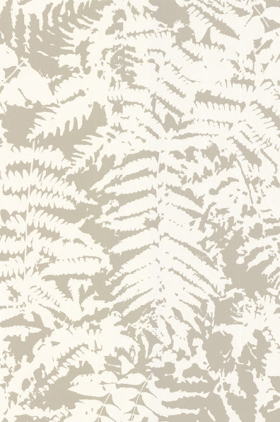 Little Greene's Fern Wallpaper in Gilver