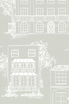 Little Greene's Hampstead Wallpaper in Cool Grey