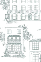 Little Greene's Hampstead Wallpaper in Glass
