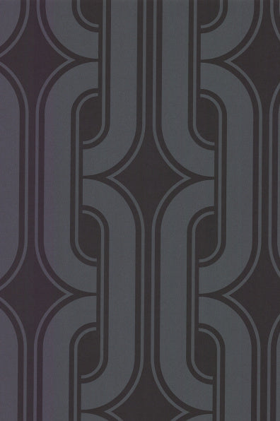 Little Greene's Lavaliers Wallpaper in Cinder