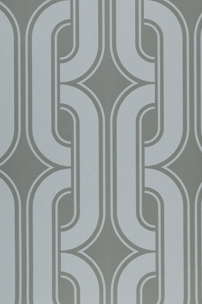 Little Greene's Lavaliers Wallpaper in Viridian