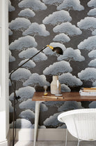 Little Greene's Pines Wallpaper in Ash Pine