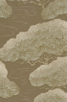 Little Greene's Pines Wallpaper in Golden Pine