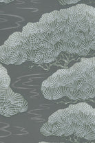 Little Greene's Pines Wallpaper in Silver Pine