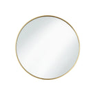 Image of Industville's Sleek Urban Round Wall Mirror 24"