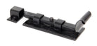 From The Anvil's Black Straight Door Bolt