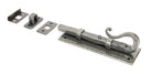 From The Anvil's Pewter Patina Shepherds Crook Universal Bolt