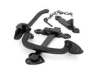 From The Anvil's Black  Cast Thumblatch Set with Chain