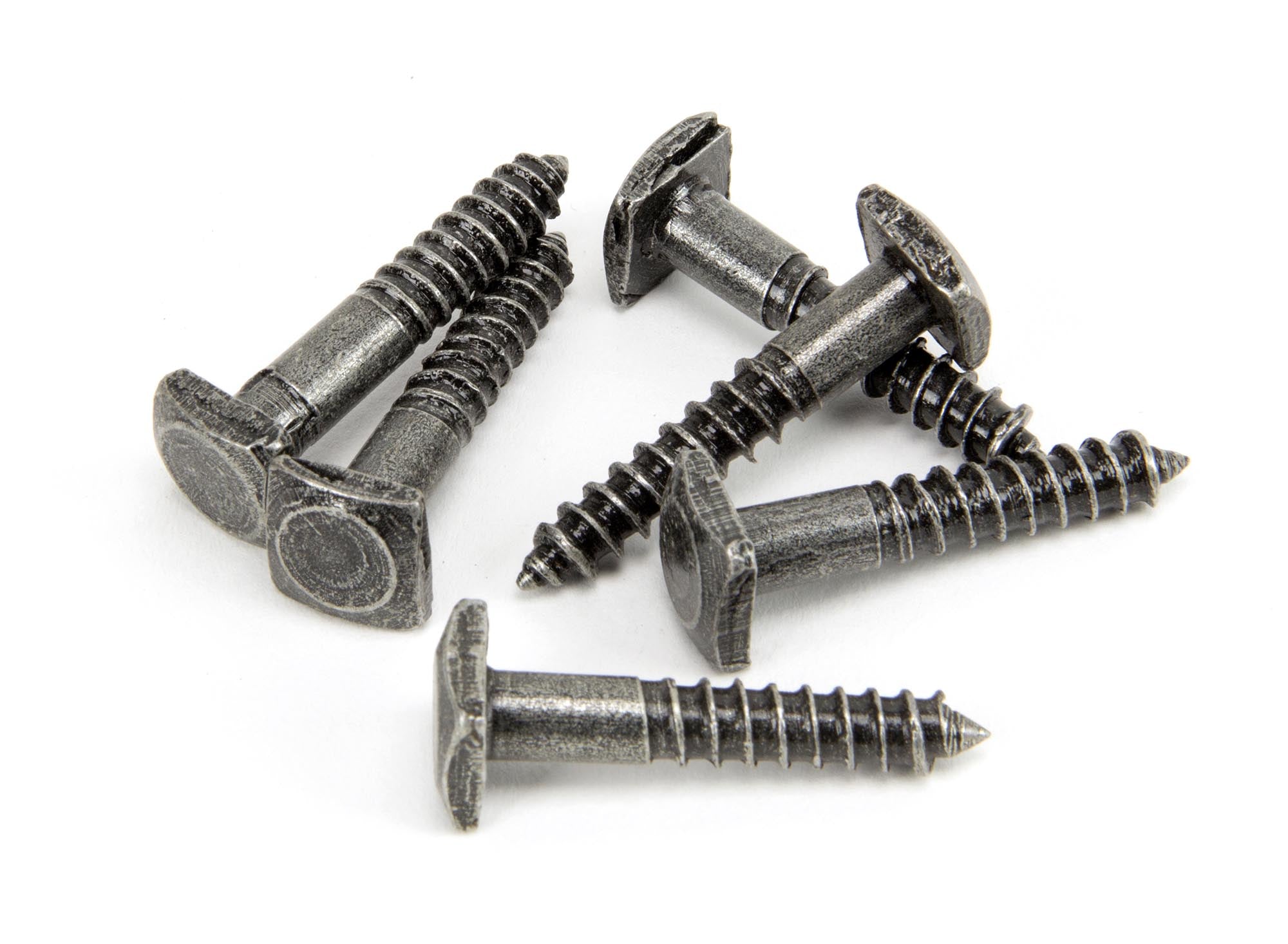 From The Anvil's Pewter Patina Lagg Bolt for Cottage Latch (6)