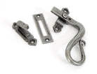 From The Anvil's Pewter Patina Locking Shepherds Crook Fastener
