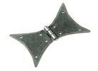 From The Anvil's Pewter Patina Butterfly Hinge (pair)