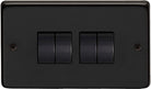 From The Anvil's Matt Black 10 Amp Switched Socket