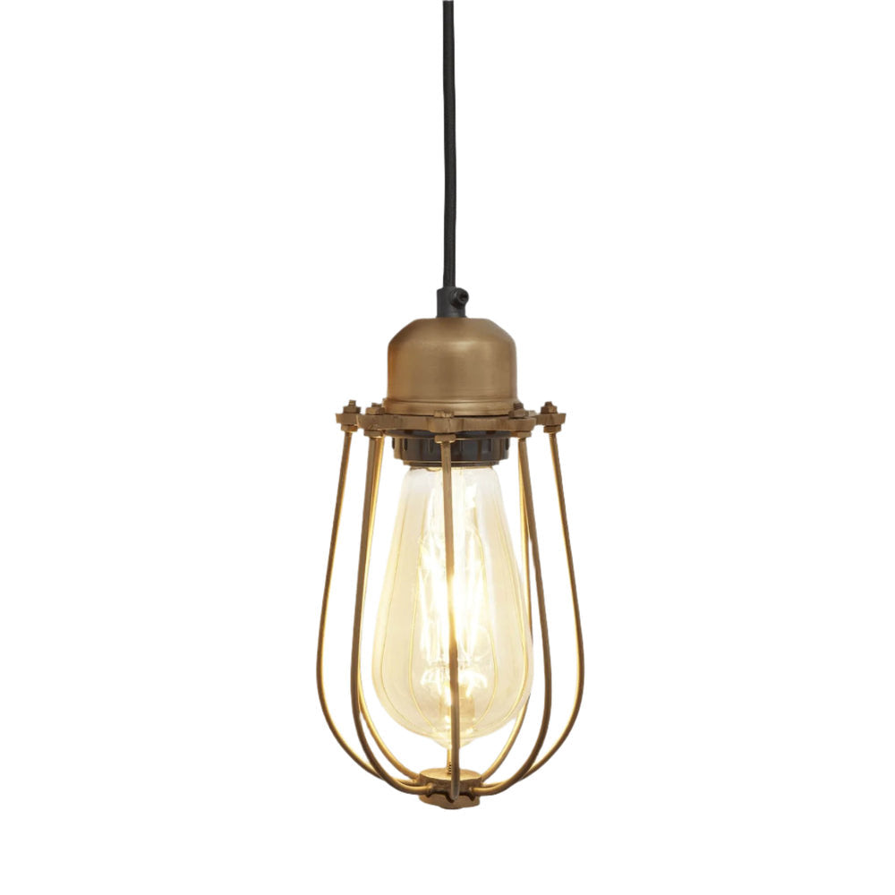 Image of Industville's Orlando Wire Cage Pendant 4"