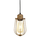 Image of Industville's Orlando Wire Cage Pendant 4"