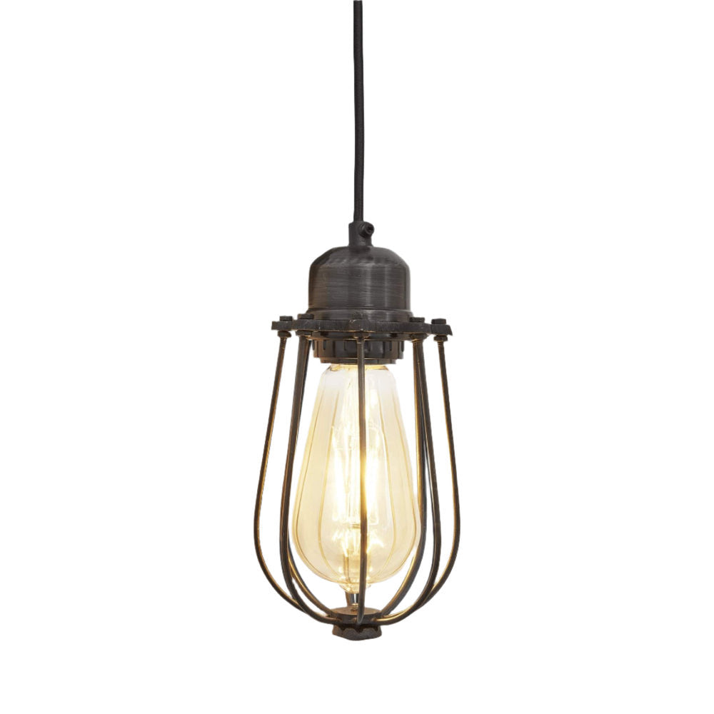 Image of Industville's Orlando Wire Cage Pendant 4"