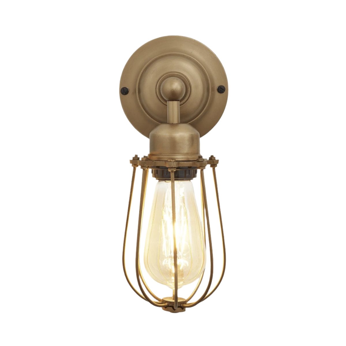 Image of Industville's Orlando Wire Cage Wall Light 4"