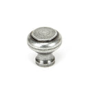 From The Anvil's Pewter Patina Regency Cabinet Knob