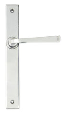 From The Anvil's Polished Chrome Avon Slimline Lever Espag. Latch Set