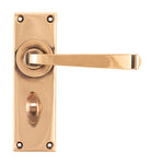 From The Anvil's Polished Bronze Avon Lever Bathroom Set