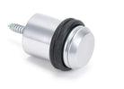 From The Anvil's Satin Chrome Floor Mounted Door Stop