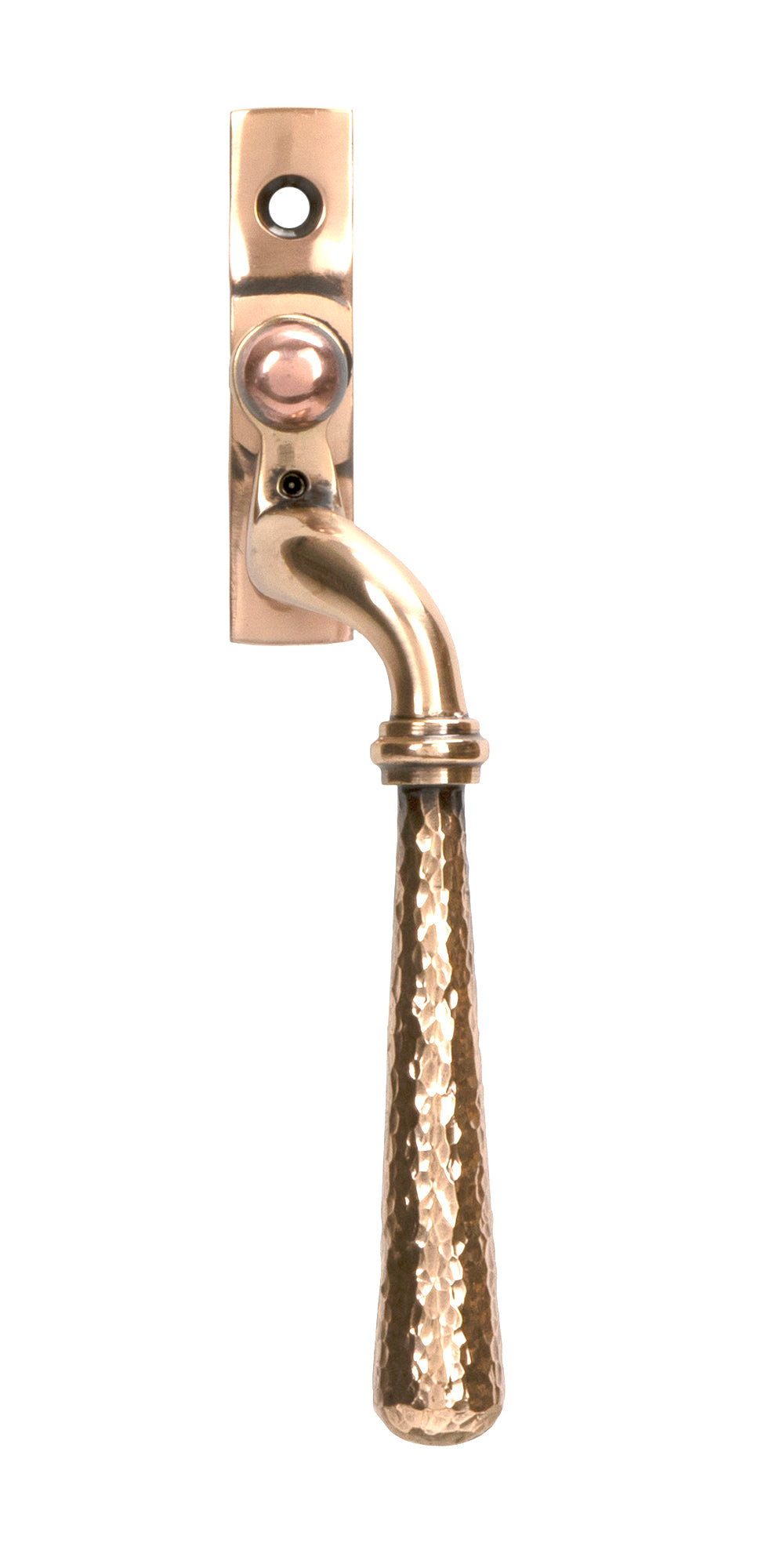From The Anvil's Polished Bronze Hammered Newbury Espag