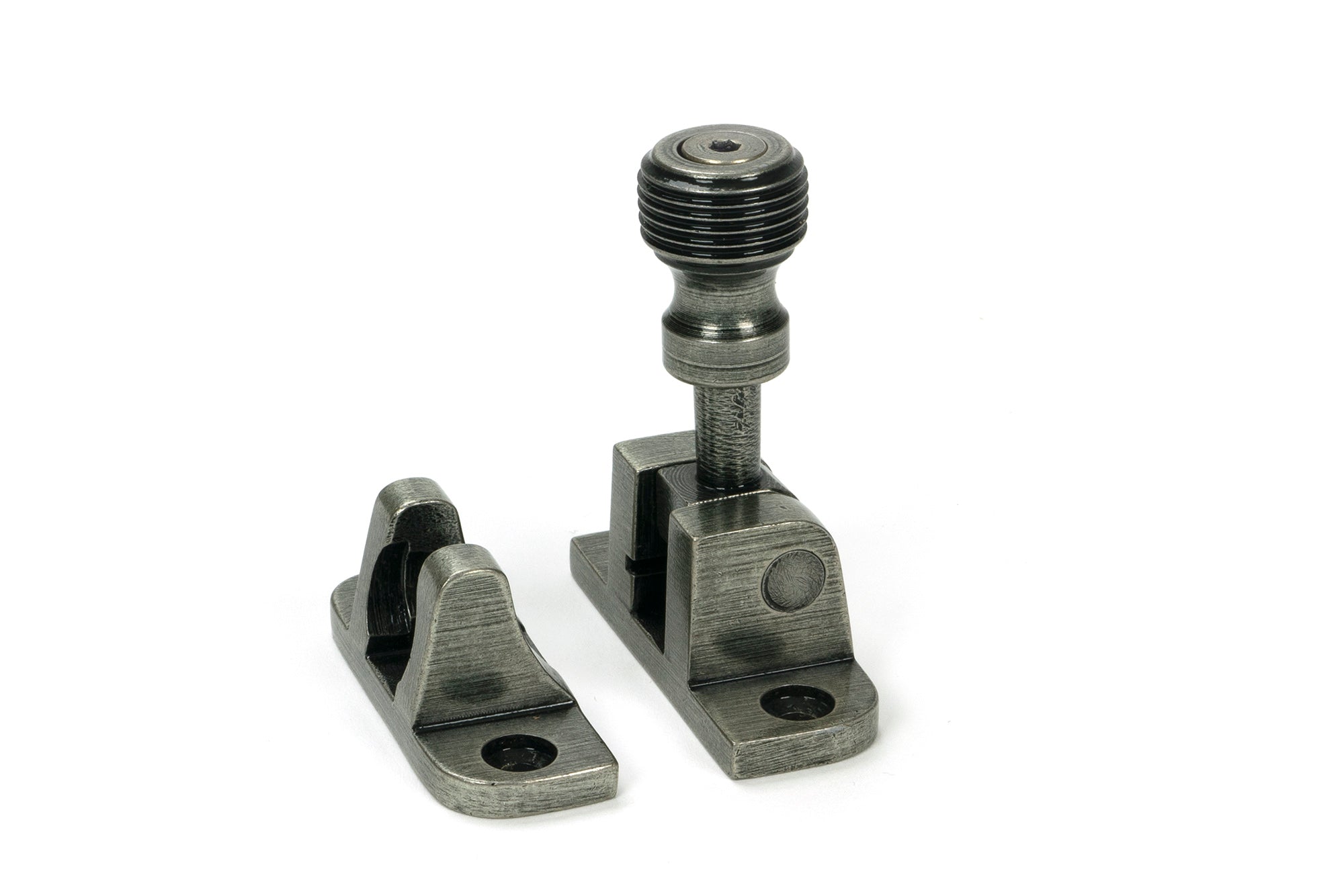 From The Anvil's Pewter Patina Beehive Brighton Fastener