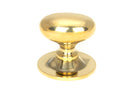 From The Anvil's Aged Brass Oval Cabinet Knob