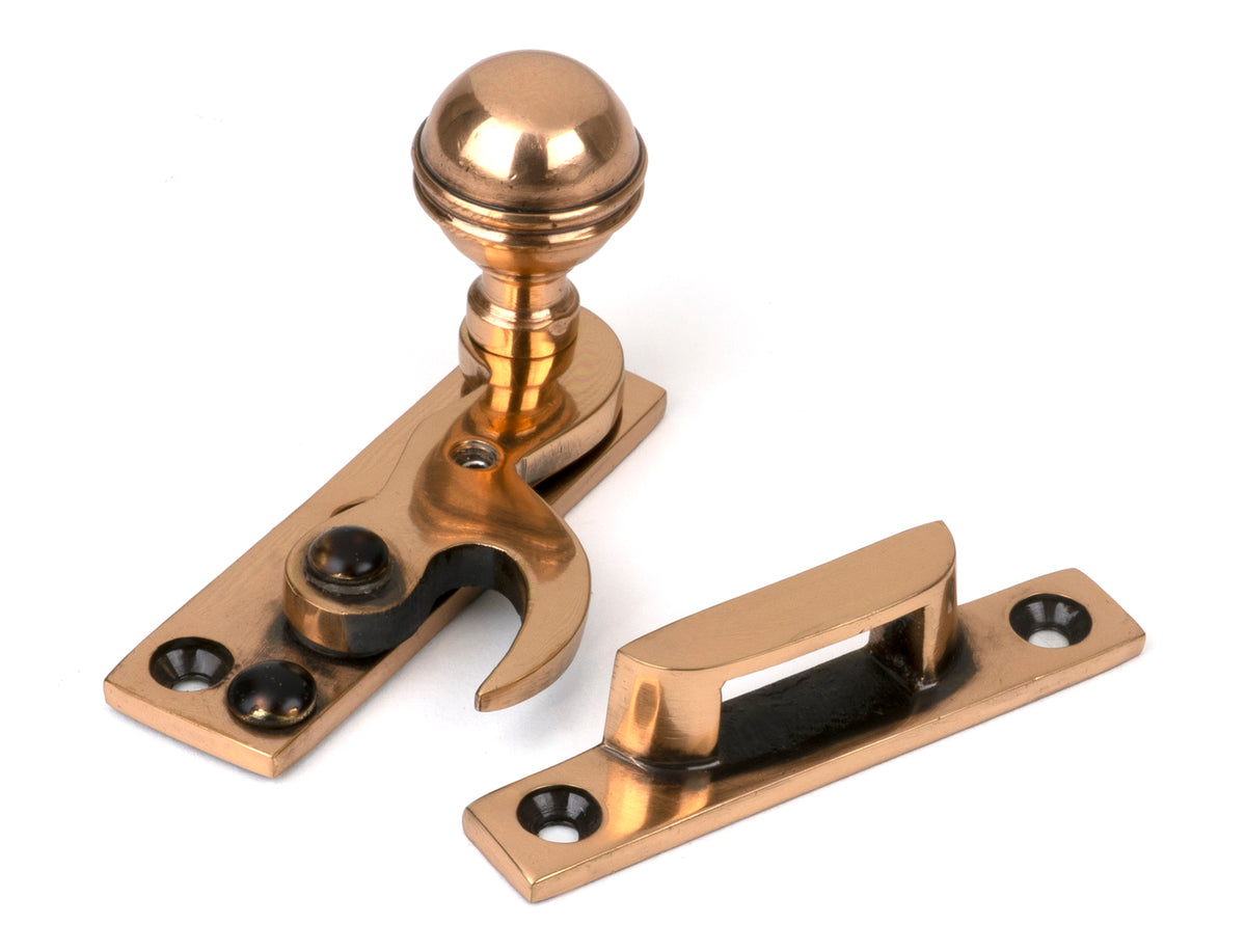 From The Anvil's Polished Bronze Prestbury Sash Hook Fastener