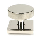 From The Anvil's Polished Nickel Brompton Centre Door Knob