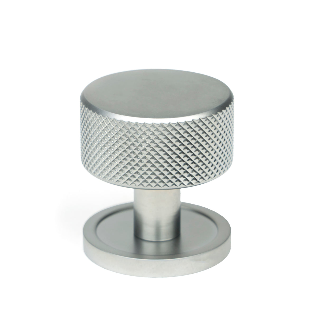 From The Anvil's Satin Chrome 32mm Brompton Cabinet Knob