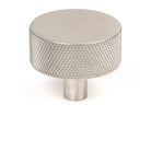 From The Anvil's Satin Marine SS (316) 38mm Brompton Cabinet Knob