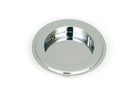 From The Anvil's Polished Chrome Art Deco Round Pull
